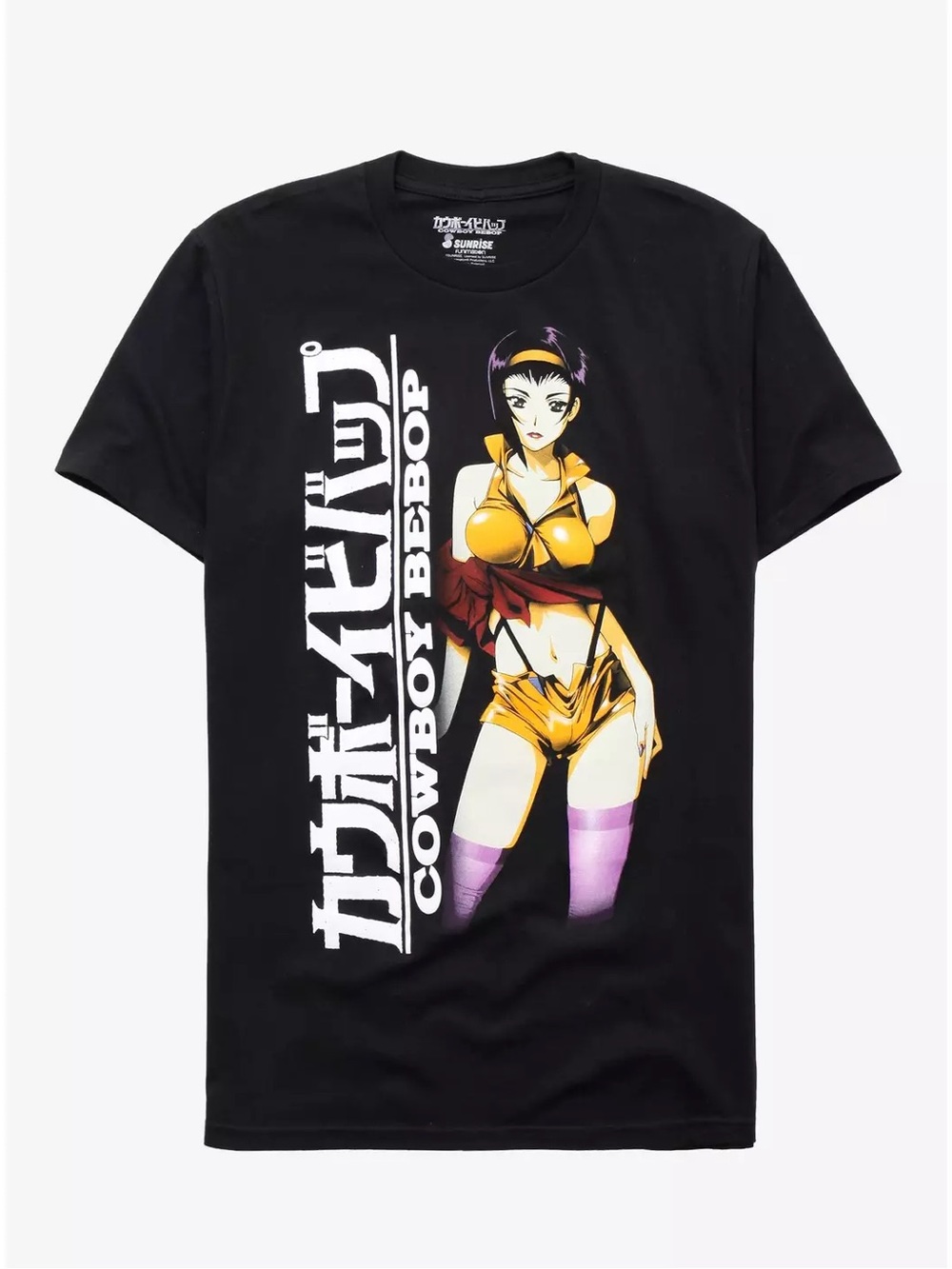 Urban Outfitters Black Cowboy Bebop Anime Graphic Tee